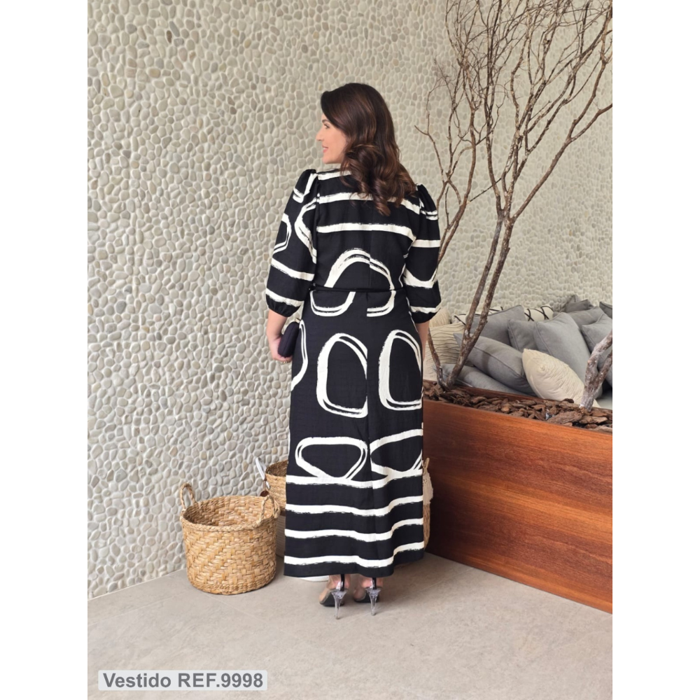 Vestido Viscose Estilo Verão